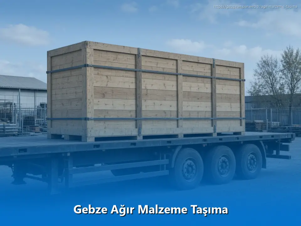 Gebze Ağır Malzeme Taşıma
