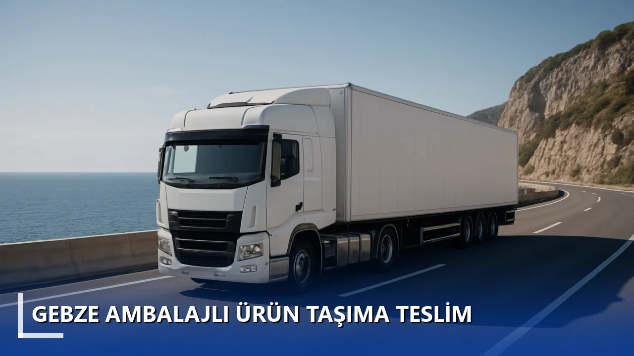 Gebze Ambalajlı Ürün Taşıma Teslim