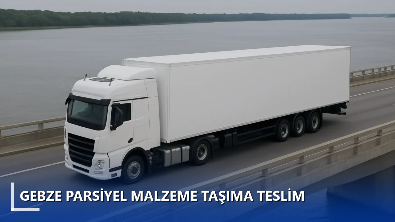 Gebze Parsiyel Malzeme Taşıma Teslim