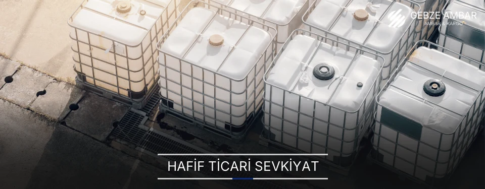 Gebze Hafif Ticari Yük Ambar Firmaları